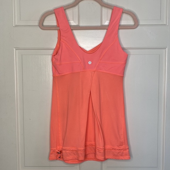 Lululemon Elevate Tank Top in Bright Coral - Picture 2 of 7